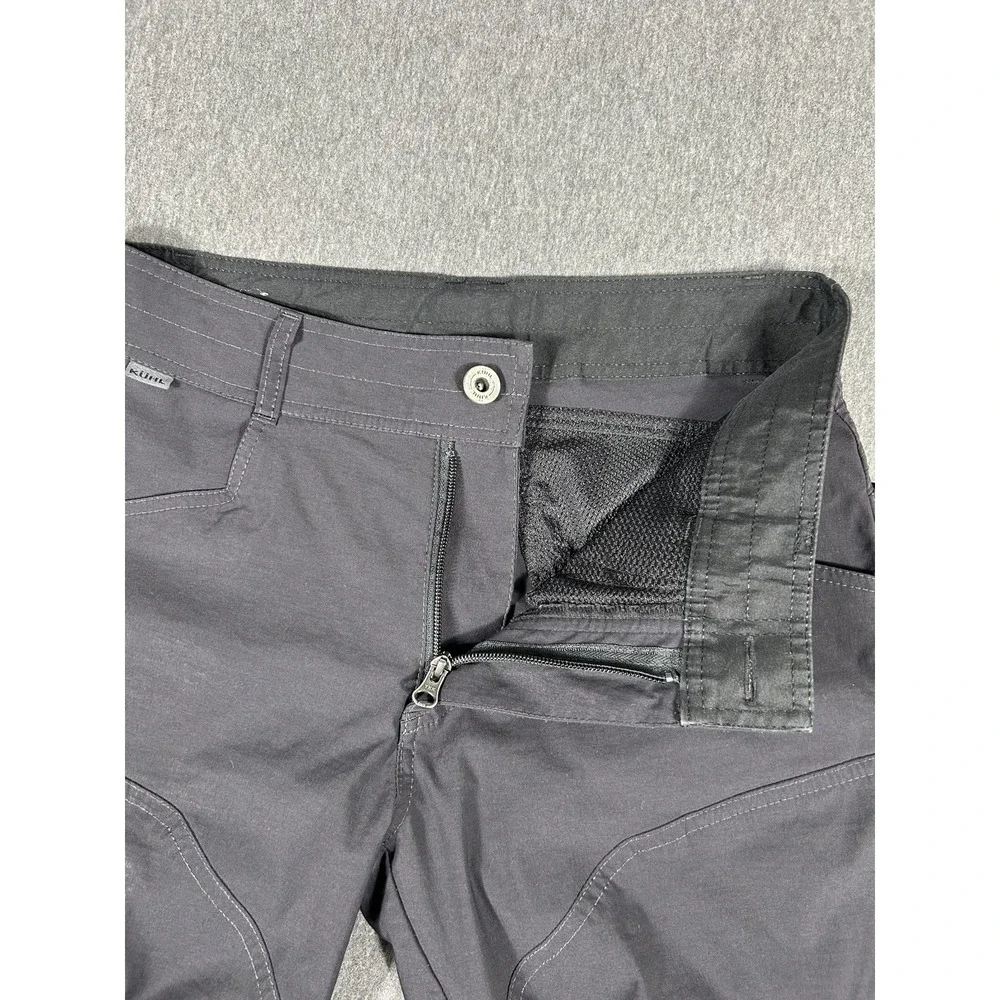 Kuhl Radikl Men's Hiking Pants 30x30 Gray Articulated Stretch Outdoor Gorpcore